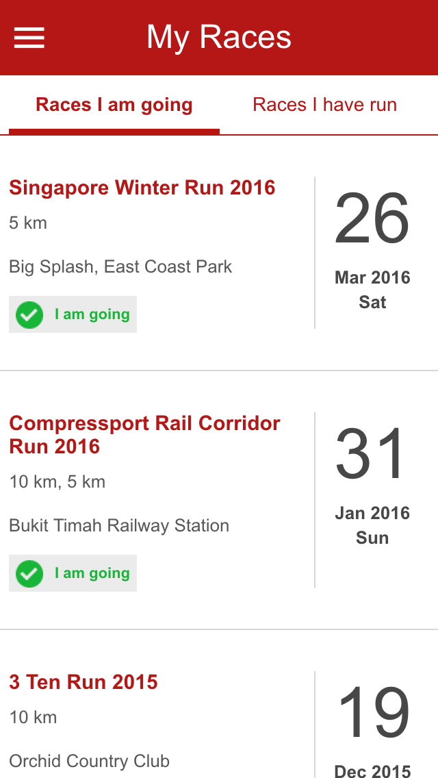 ... The mobile App for runners in Singapore and Malaysia. | Just Run Lah