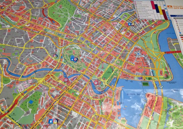 Nathan Singapore City Race 2014 Map