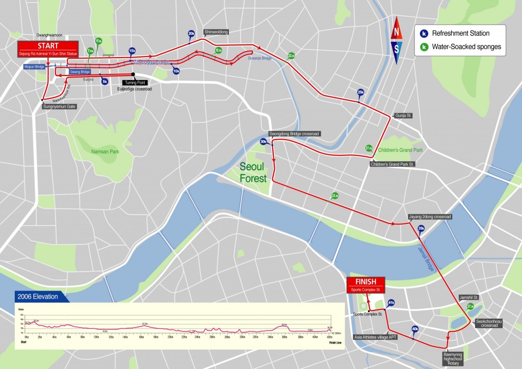 Seoul Marathon Just Run Lah!