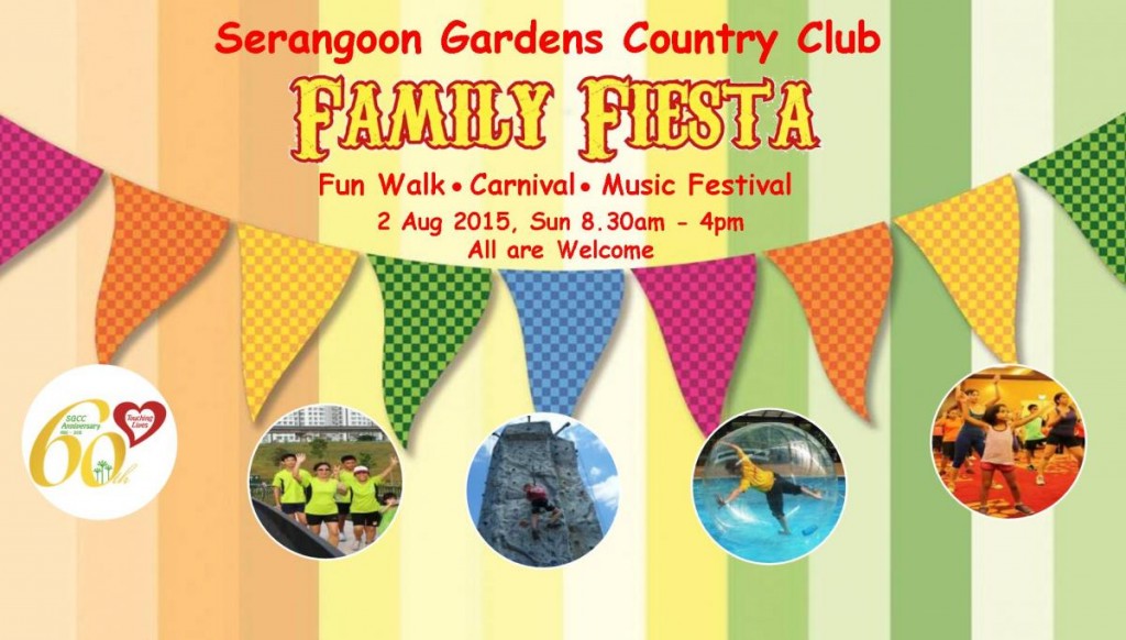Serangoon Gardens Country Club Family Fiesta Fun Walk 2015