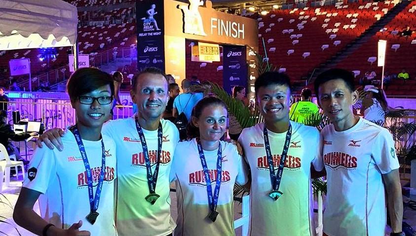 Asics City Relay Singapore 2015 (Mixed Team Champion)