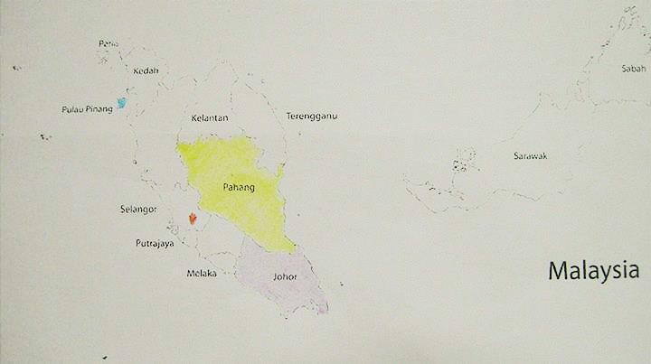 KL-Penang-Pahang-Johor down. (colored)