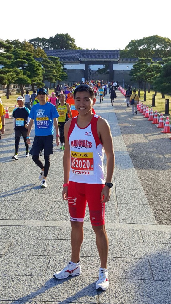 Zhiyong: “Appreciating the race, taking in the awesome atmosphere and enjoying the experience were my objectives today. I'm happy with a good timing at the end."