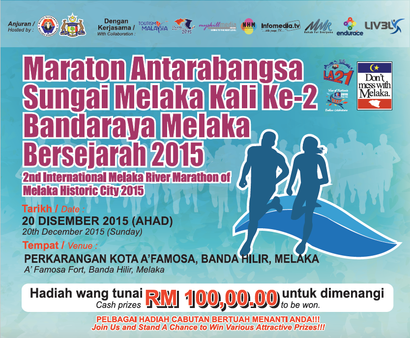 2nd International Melaka River Marathon of Melaka Historic City 2015
