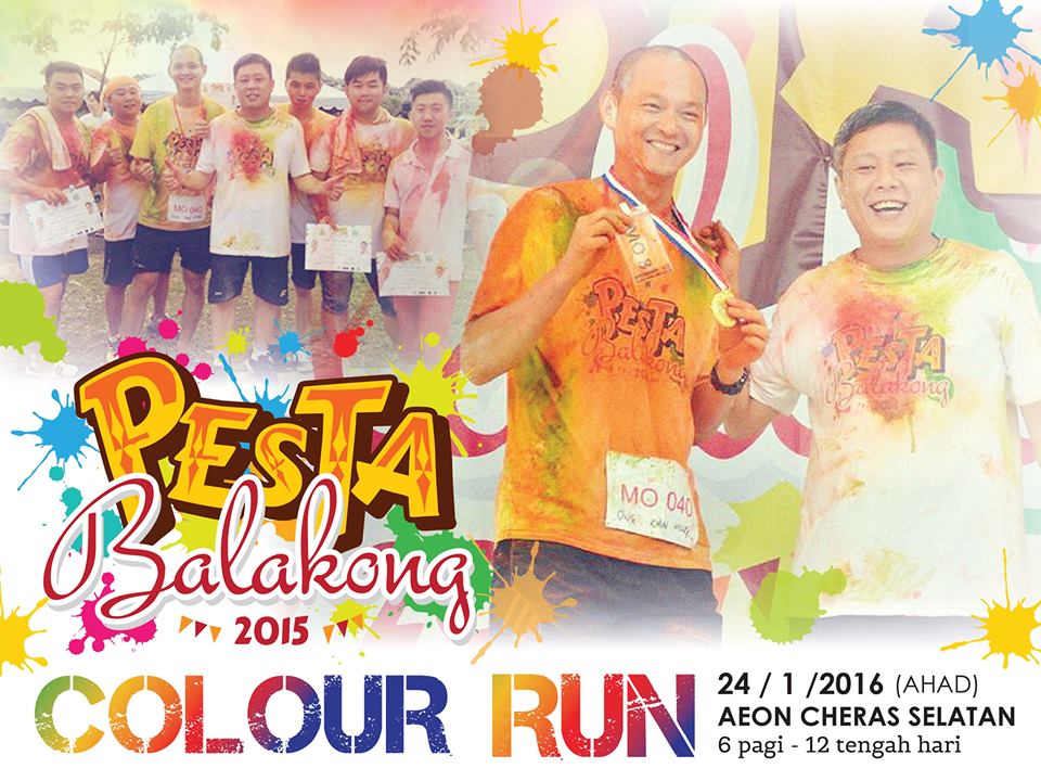 Pesta Balakong Color Run 2016
