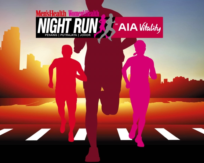 Men’s Health Women’s Health Night Run by AIA Vitality 2016 3rd Race