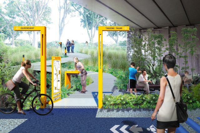 There will be over 120 access points, and includes 21 platforms with toilets and rest areas.