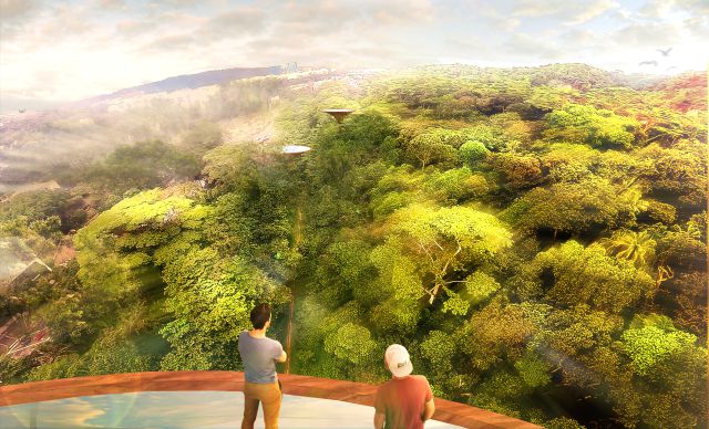 Part of the corridor will feature panoramic views of the Bukit Timah Nature Reserve.