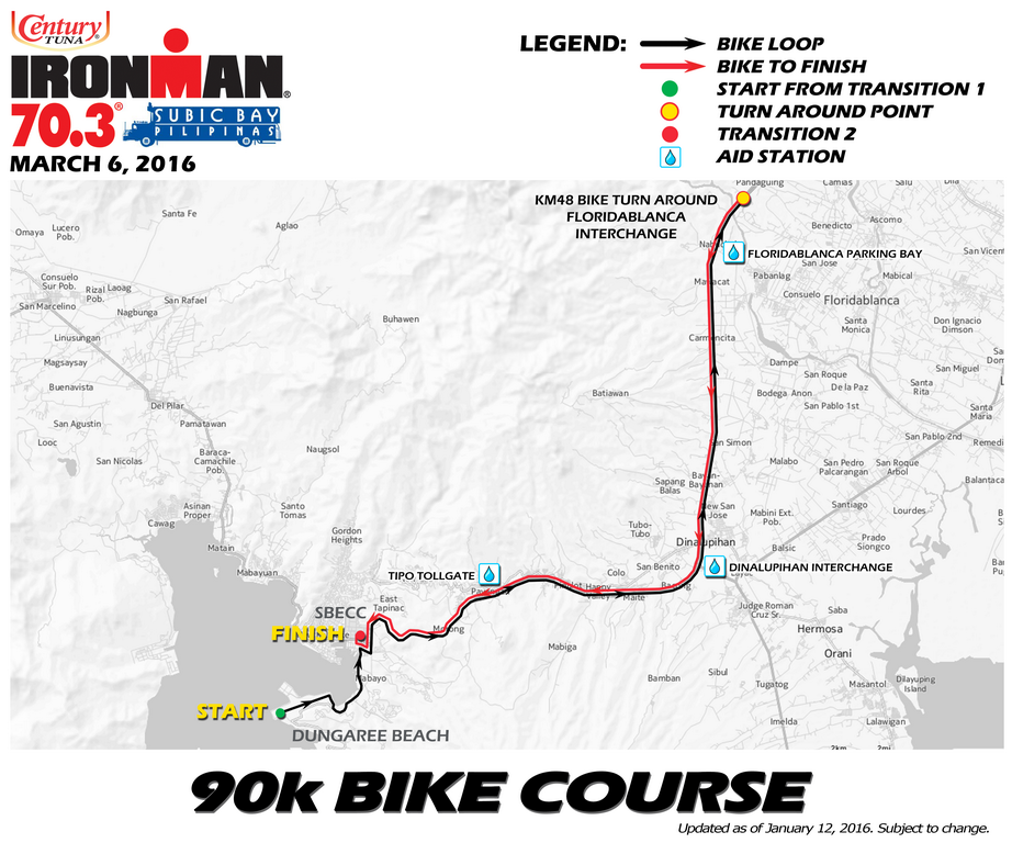 Ironman 70.3 Subic Bay 2016 JustRunLah!