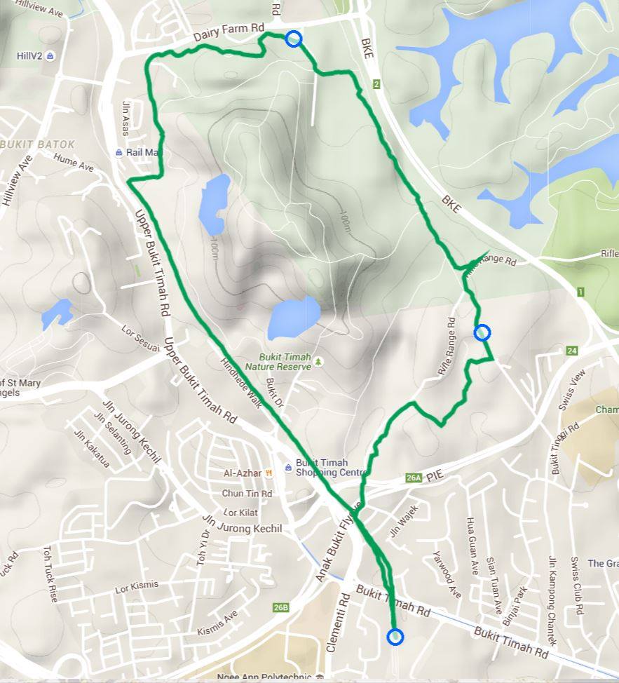 GRUC course map