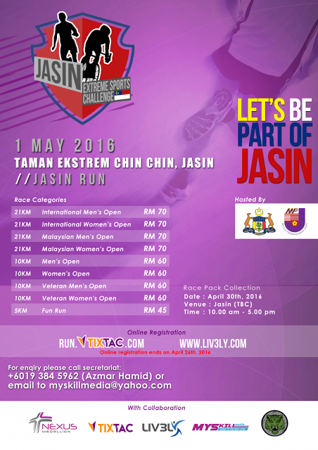 Jasin Extreme Sports Challenge 2016 – Jasin Run