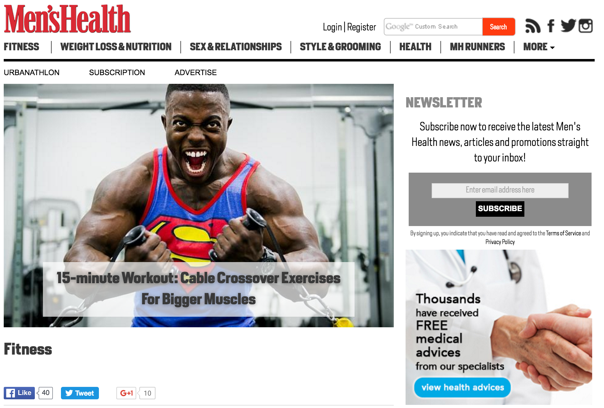 Photo Credit: Men's Health