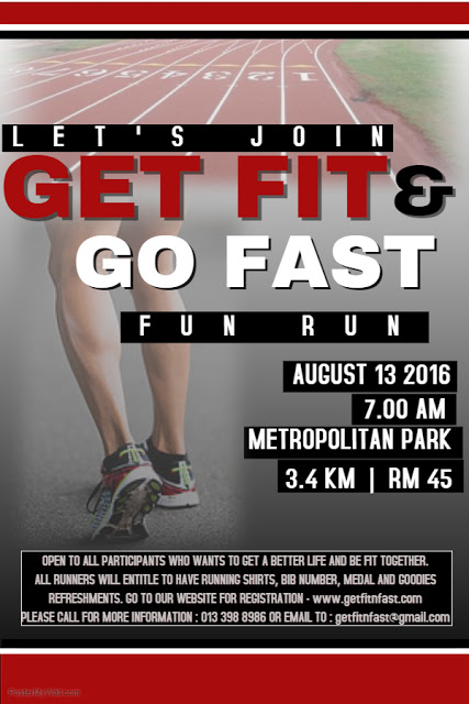 Get Fit, Go Fast, Fun Run 2016