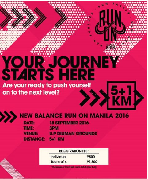 New Balance Run On Manila 2016