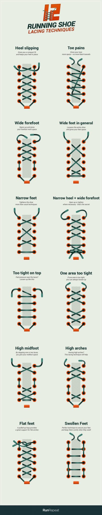 runner loop lace