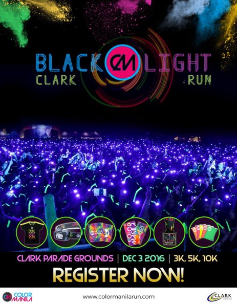 Color Manila Blacklight Run – Clark Leg 2016