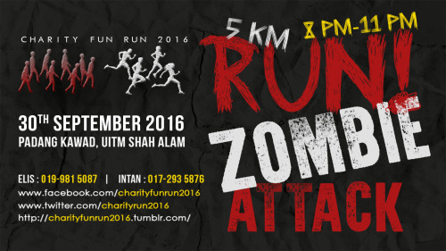 Charity Fun Run Zombie Attack 2016