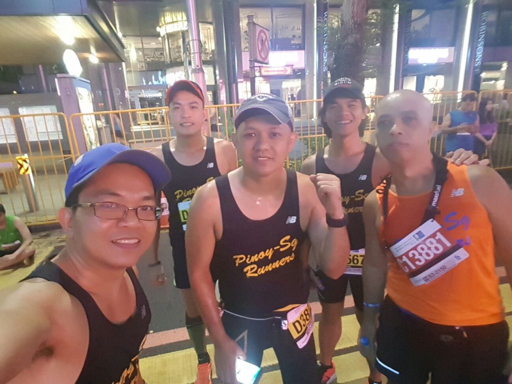 Before the run photo. Photo credit: Pinoy-Sg Runners