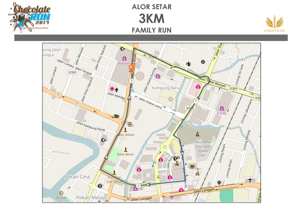  Alor  Setar  Chocolate Run 2022 JustRunLah 