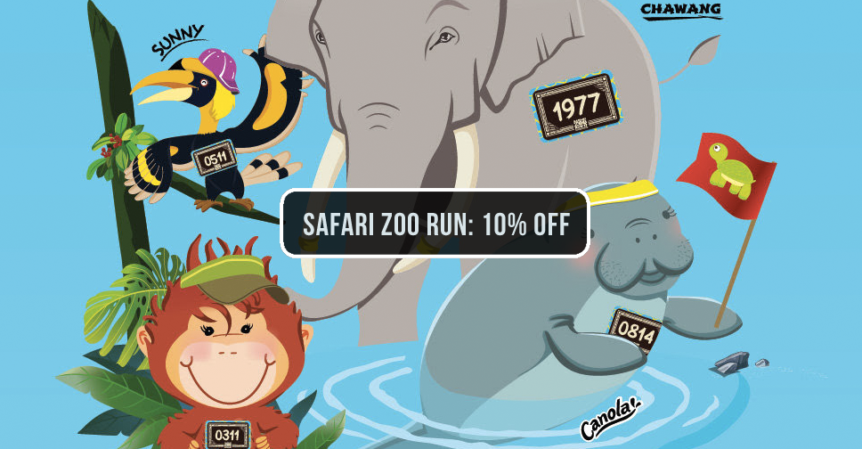 Safari Zoo Run 2017 - 10% Discount | JustRunLah!