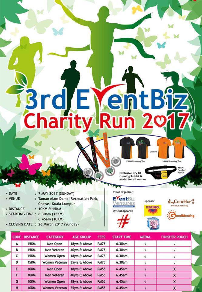 3rd EventBiz Charity Run 2017