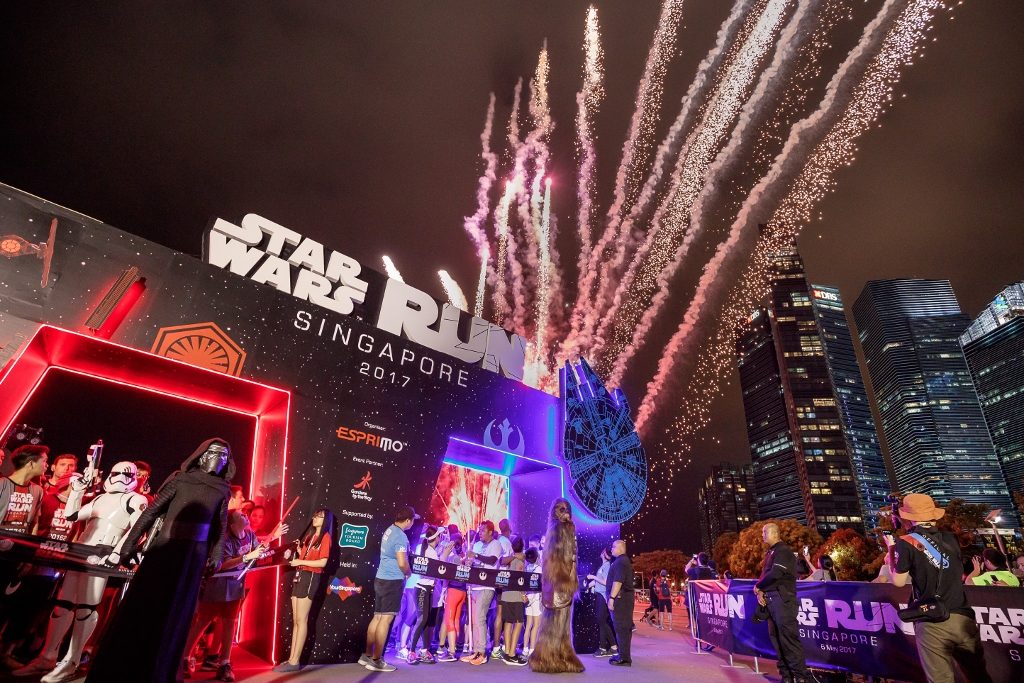 Inaugural STAR WARS RUN in Singapore attracts 15,000 Participants