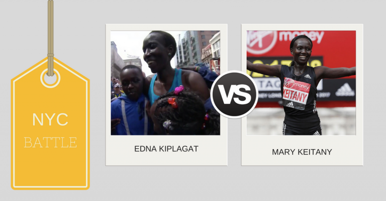 Showdown: Mary Keitany v Edna Kiplagat