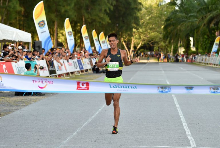 Marcus Ong of Singapore takes 10.5km crown at 2017 Laguna Phuket Marathon