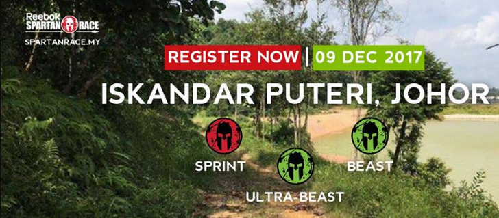 Spartan Race – Iskandar Puteri, Johor 2017