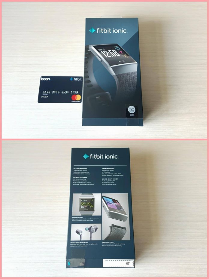 fitbit ionic sim card