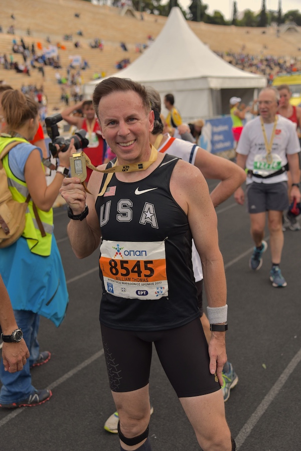 Athens Marathon Finish