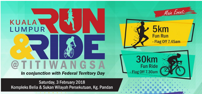 Kuala Lumpur Ride & Run @ Titiwangsa 2018