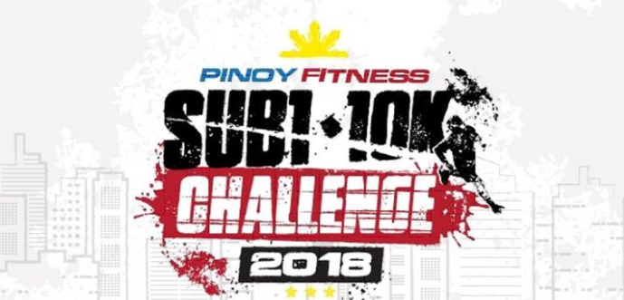 Pinoy Fitness SUB1 10K Challenge 2018
