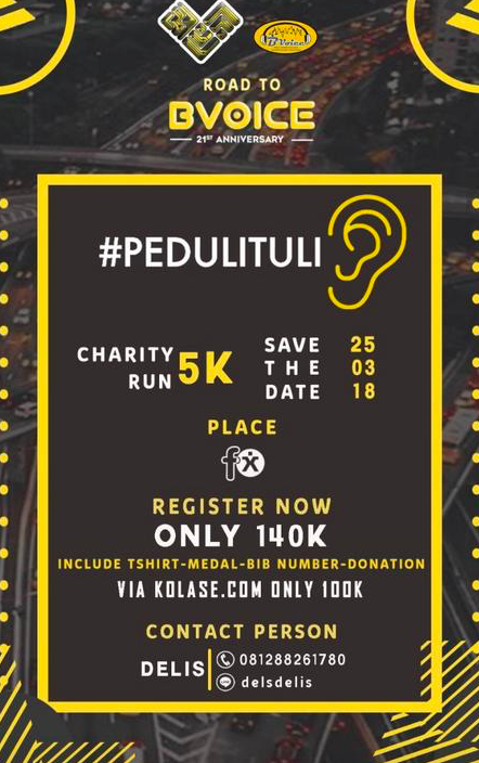 Peduli Tuli Charity Run 2018