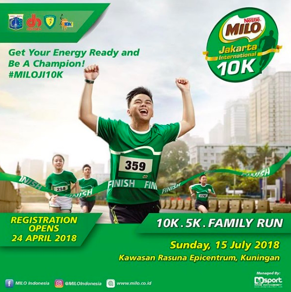 Milo Jakarta International 10K 2018