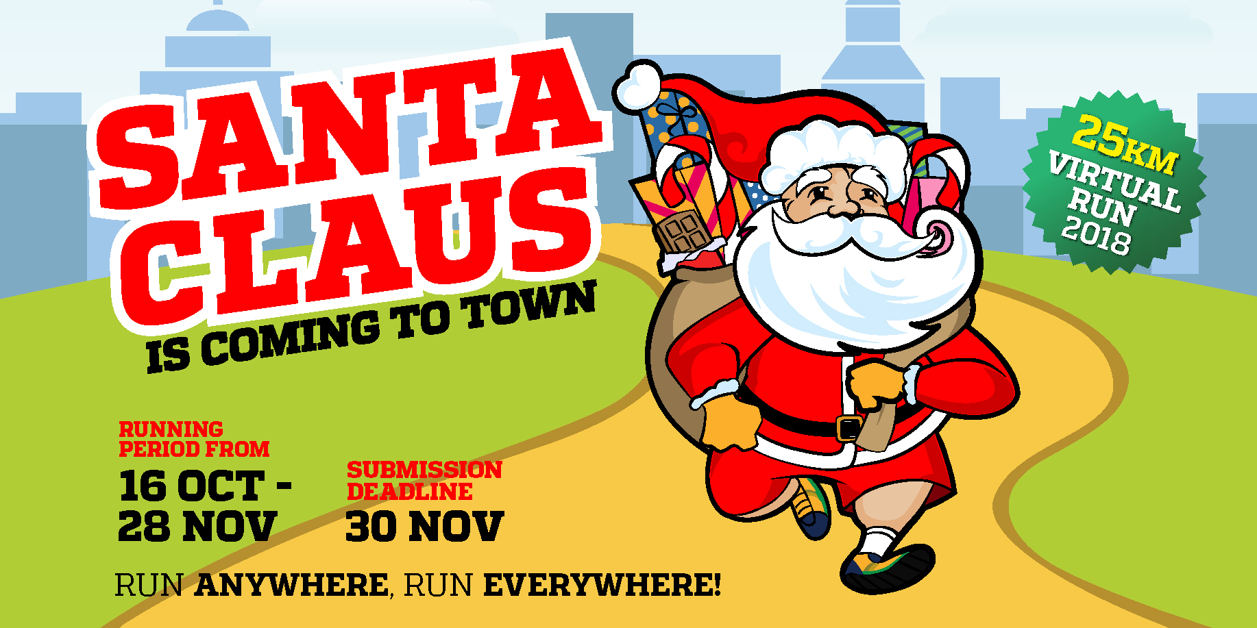 Logo of Santa Claus is Coming to Town 2018