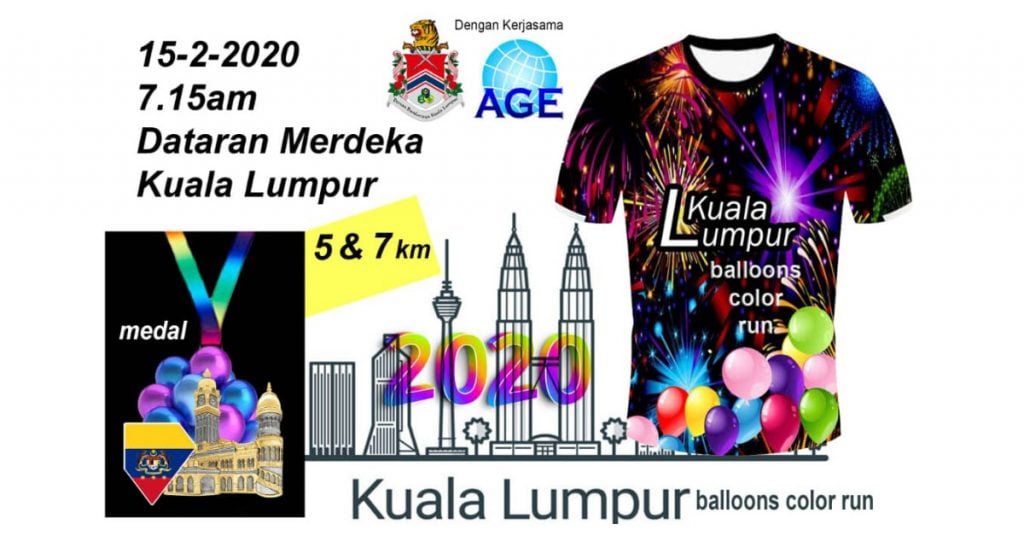Kuala Lumpur Balloons Color Run 2020