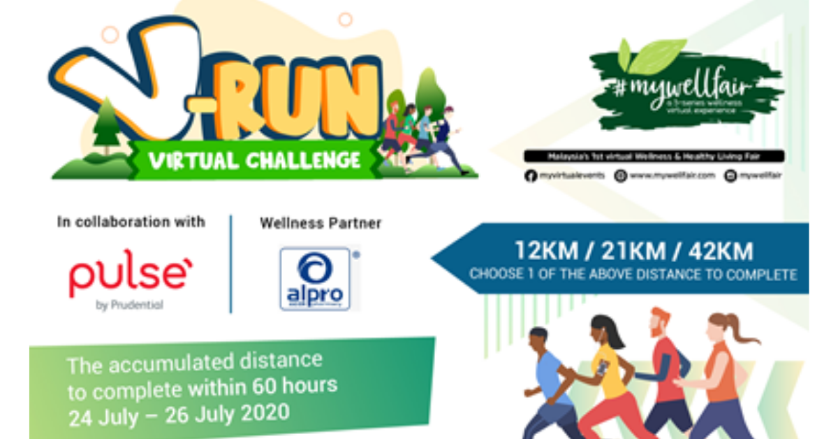 Logo of Virtual Challenge V-Run 2020