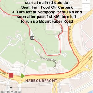 [Virtual] – Mount Faber Route 33KM 2020