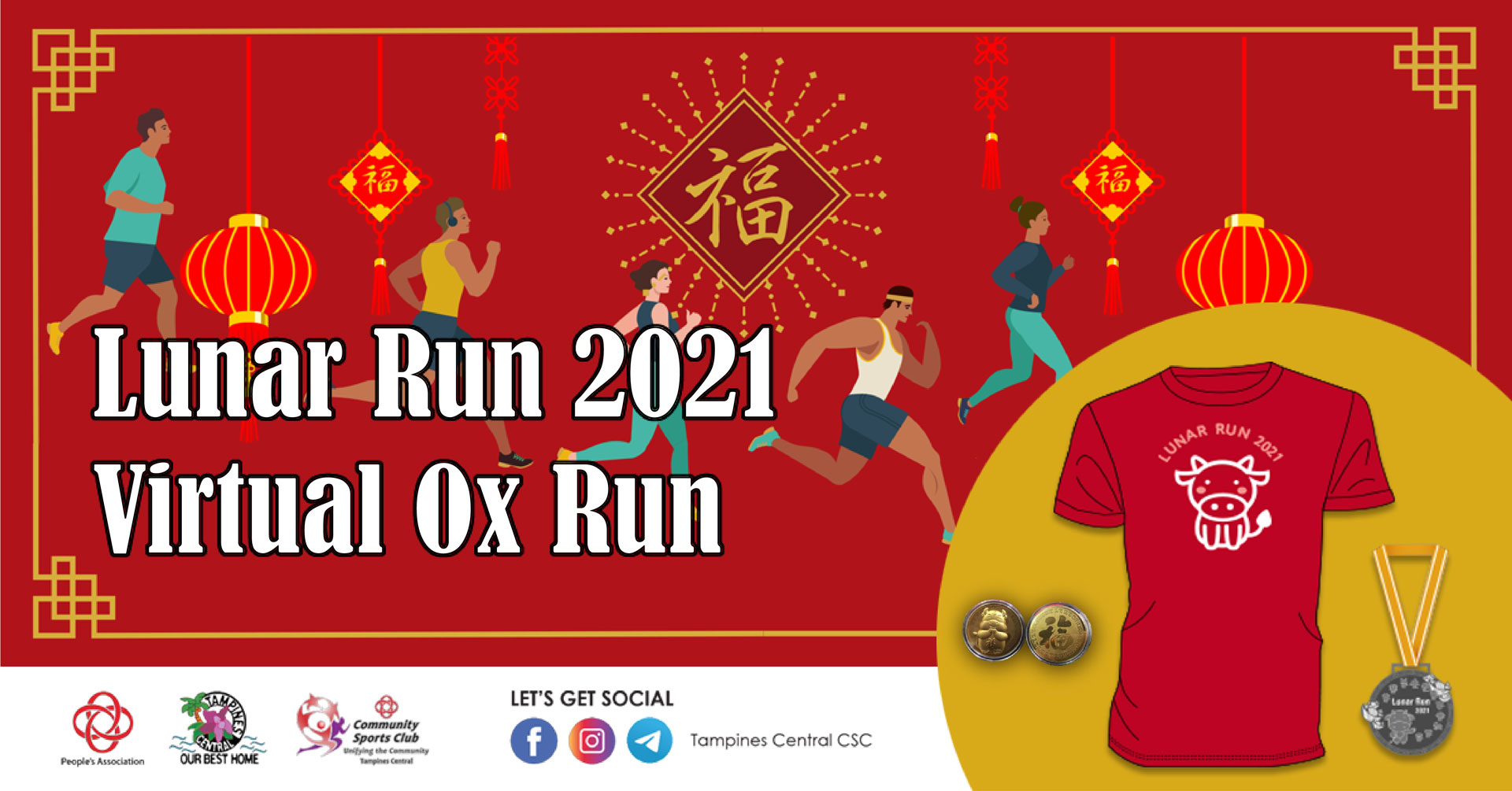 Logo of Lunar Run 2021 Virtual Ox Run