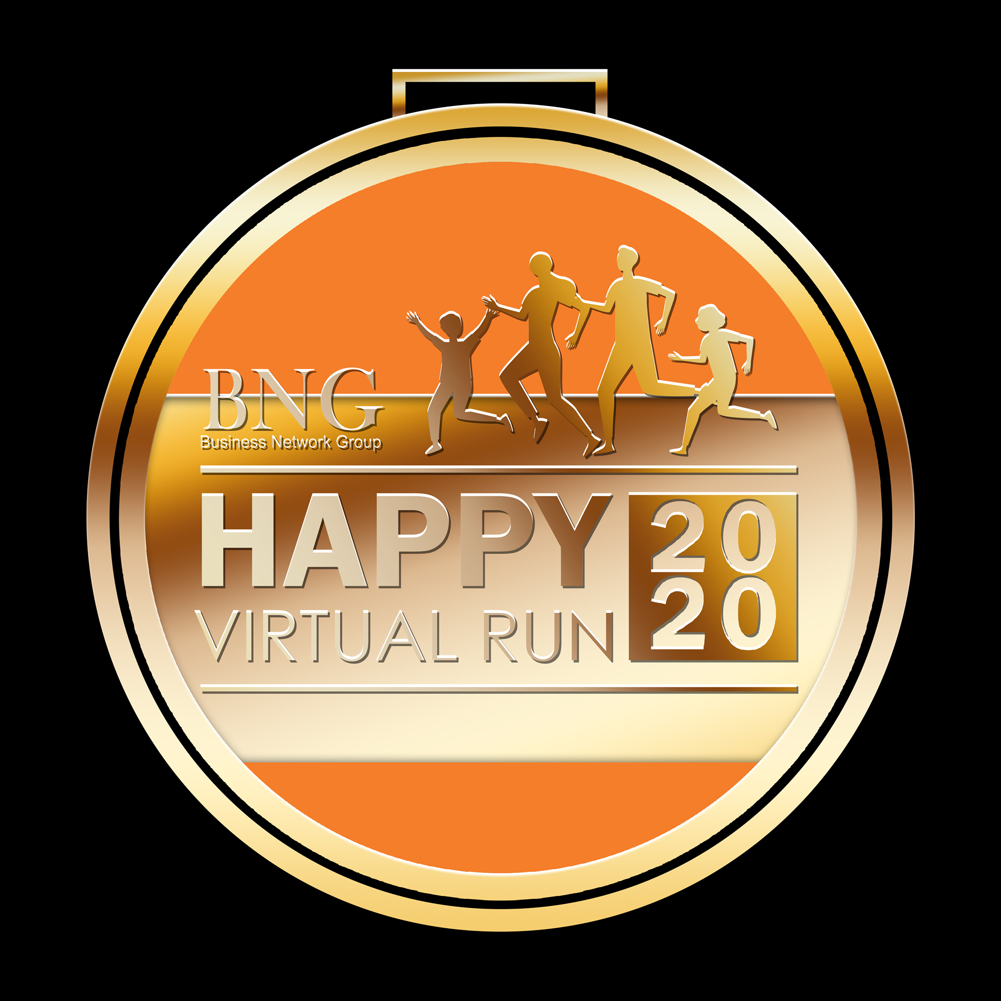 Logo of BNG Happy Virtual Run 2020