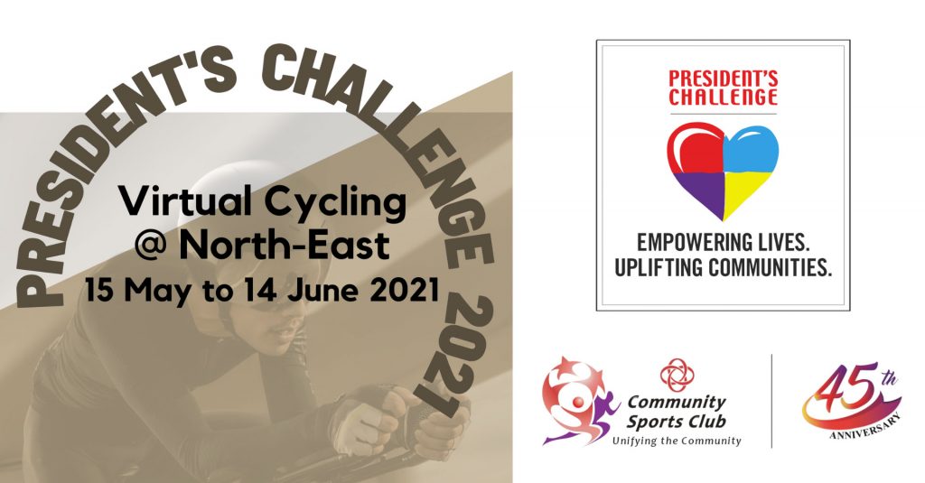 [Virtual] – President’s Challenge 2021 Virtual Cycling @ North-East