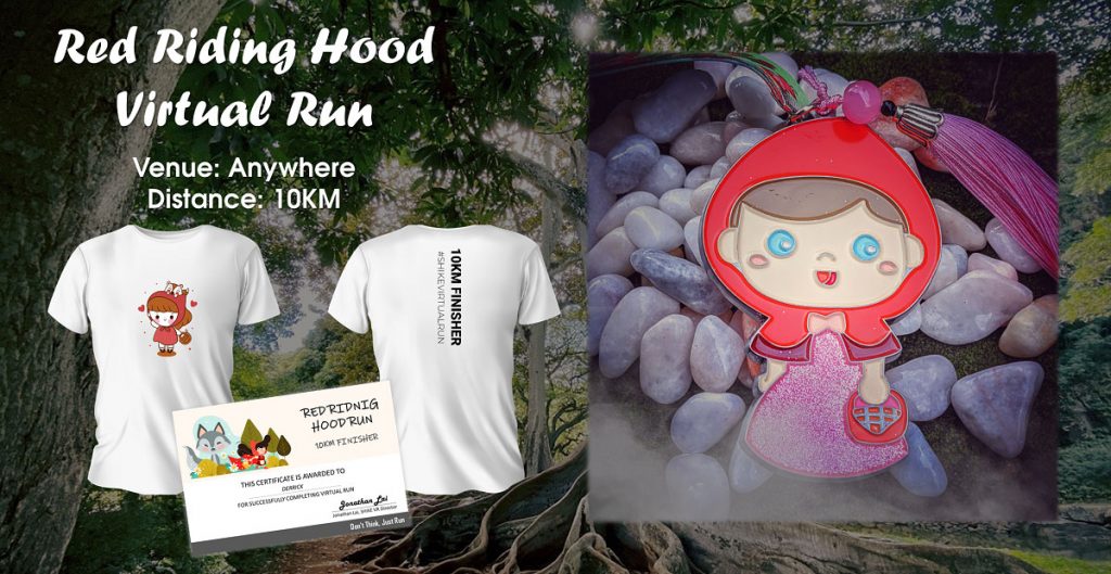 [Virtual] – Red Riding Hood Virtual Run