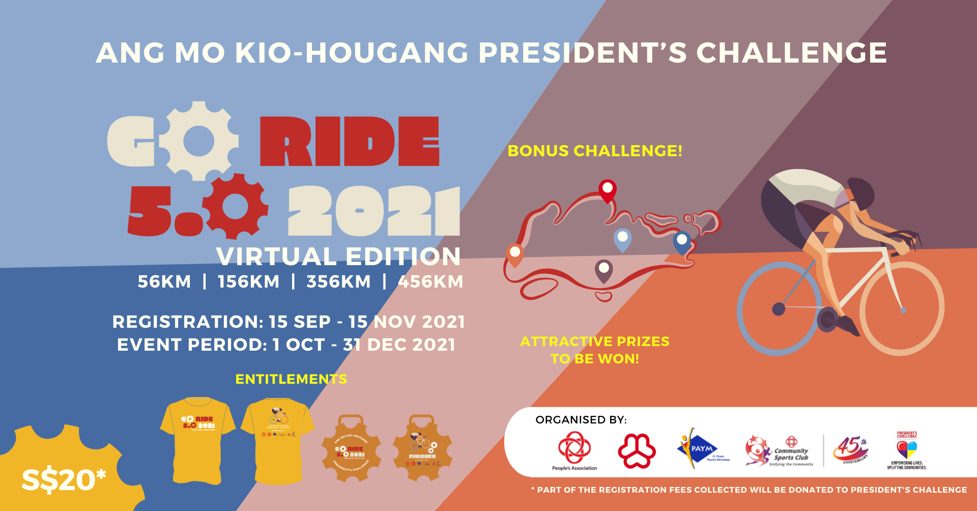 Logo of GO Ride 5.0 2021 – Virtual