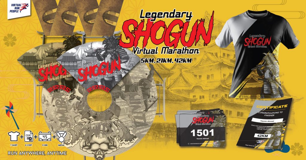 [Virtual] – Legendary Shogun Virtual Marathon