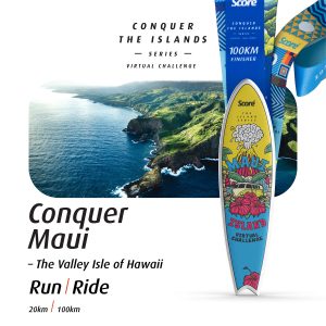 Conquer Maui Virtual Challenge – Run / Ride 2022