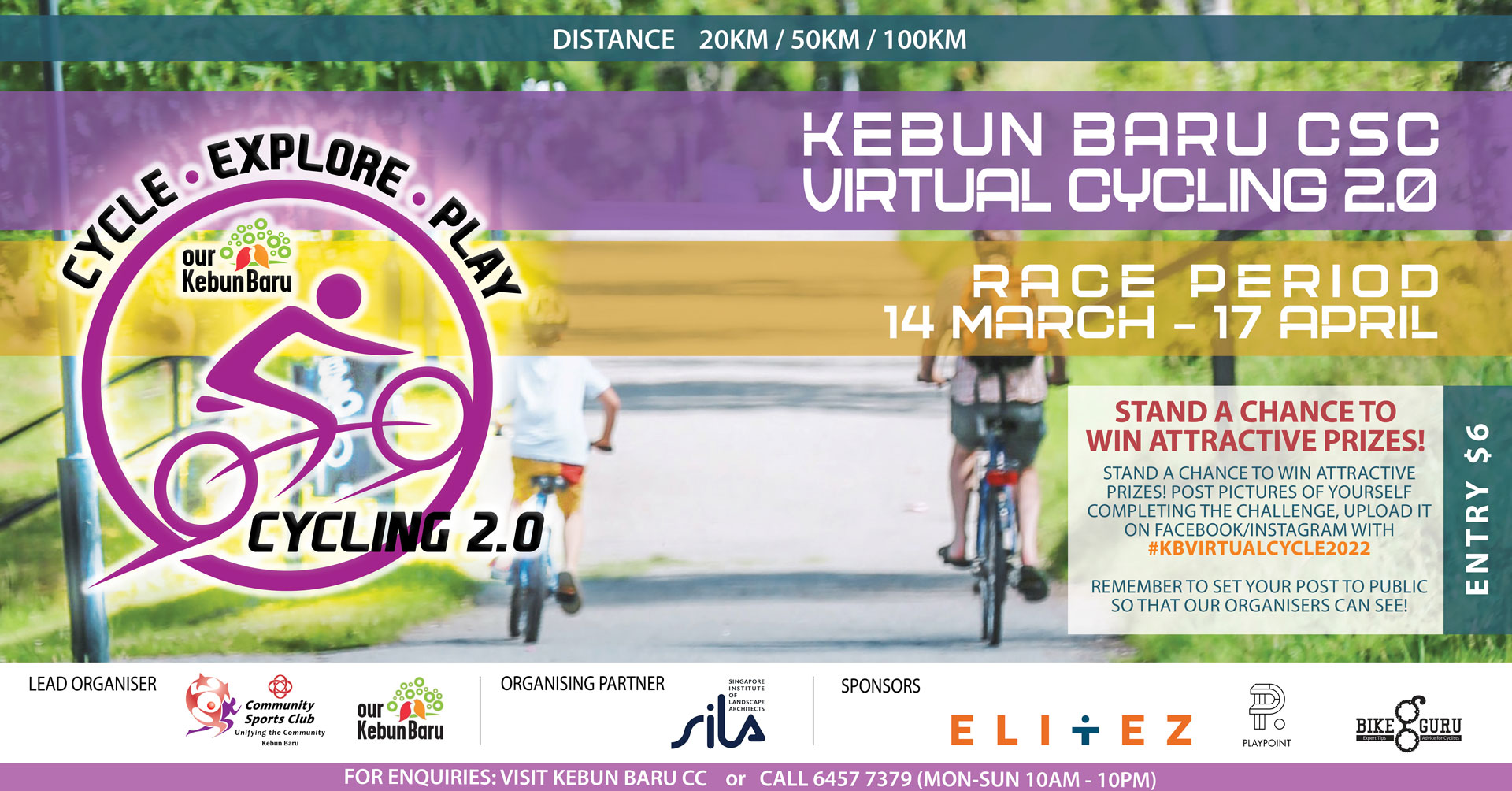 Logo of Kebun Baru CSC Virtual Cycling 2.0 2022