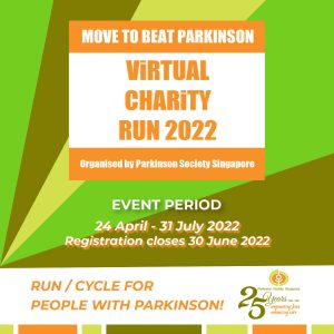 [Virtual] – Move to Beat Parkinson Virtual Charity Run 2022
