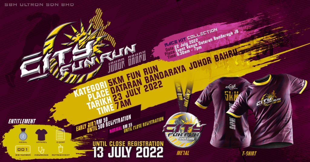 Johor Bahru City Fun Run 2022
