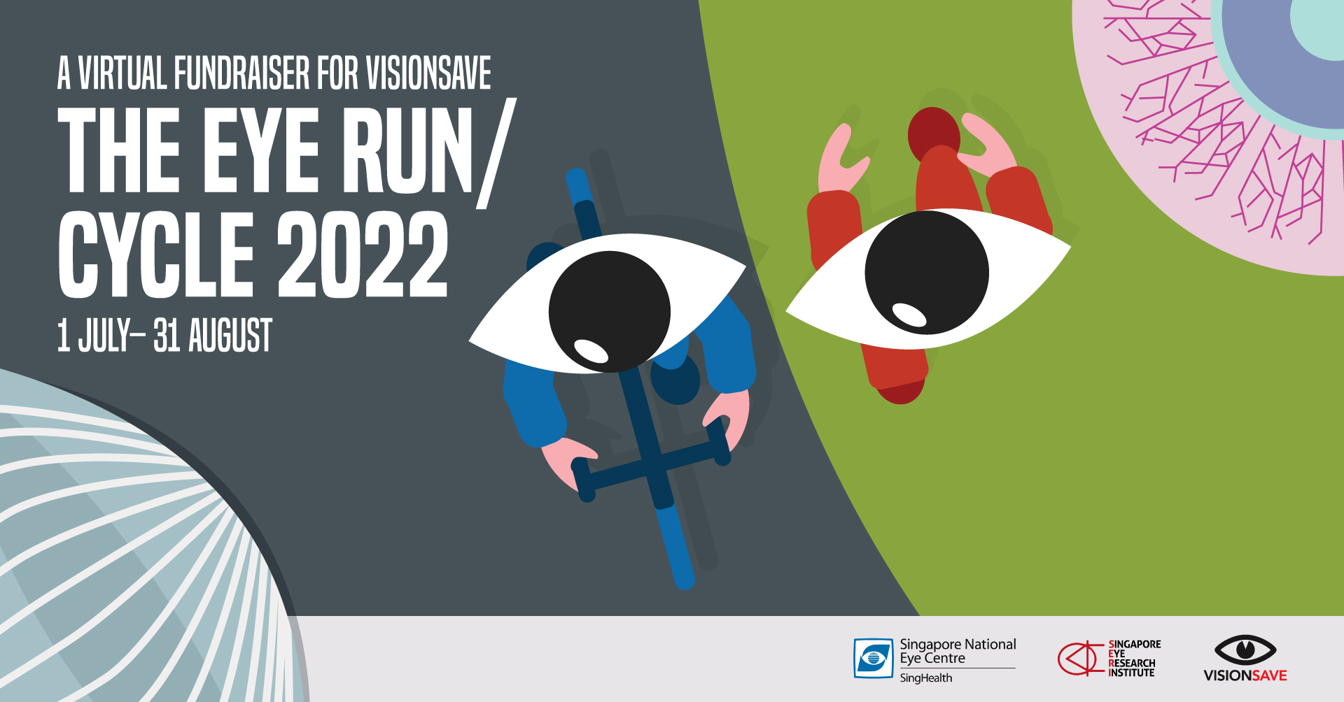 Logo of The Eye Run / Cycle 2022